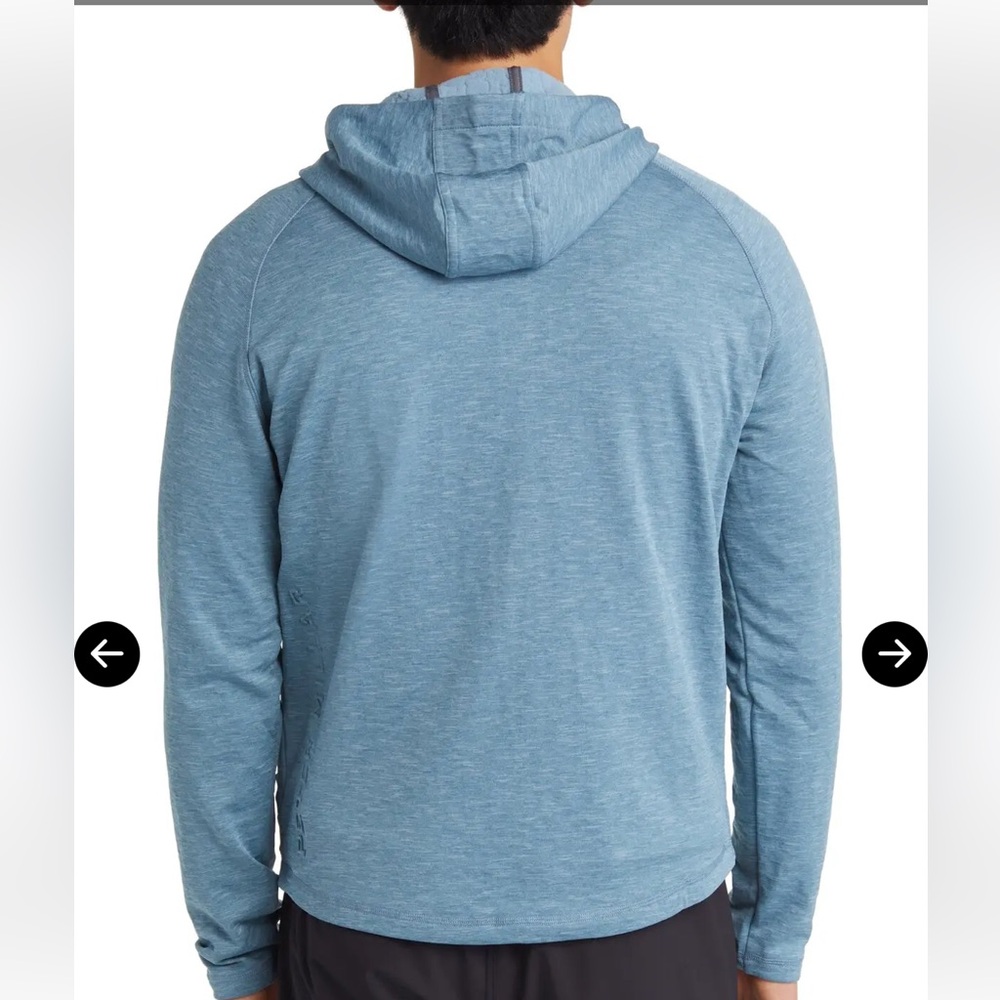 Peter Millar Eclipse Performance Zip Hoodie. Size… - image 3